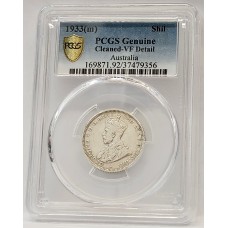 AUSTRALIA 1933 . ONE 1 SHILLING . GENUINE